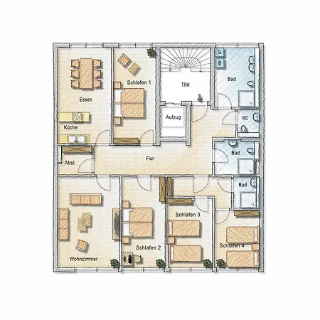 Luxusapartment, Ruettenscheid, Zwei Parkplaetze * إسن